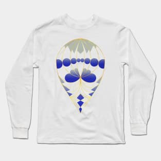 1920 Vintage Pattern 2 Long Sleeve T-Shirt